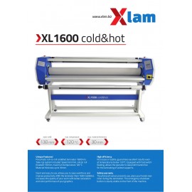 Laminator rolowy na gorąco Xlam 1600 Cold & Hot