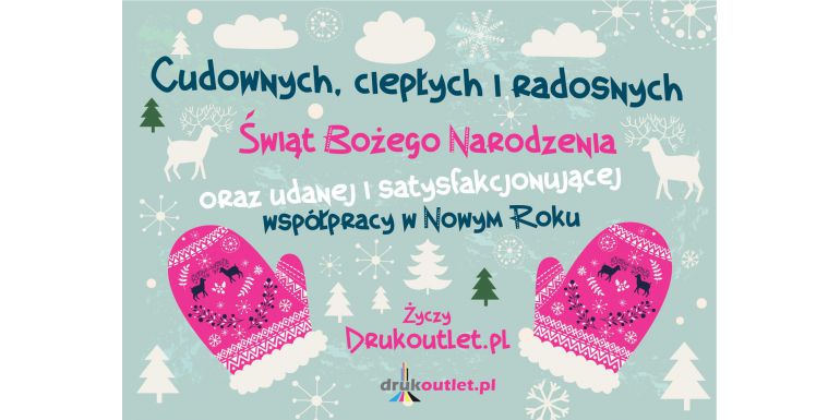 Radosnych Świąt Bożego Narodzenia - Drukoutlet.pl